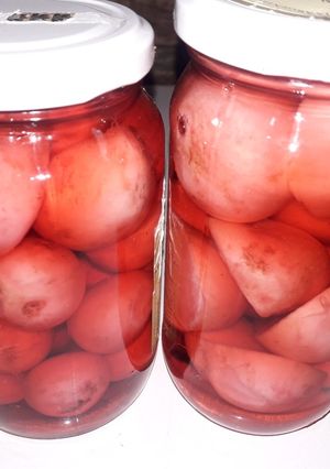 Una foto de Rabanitos en conserva