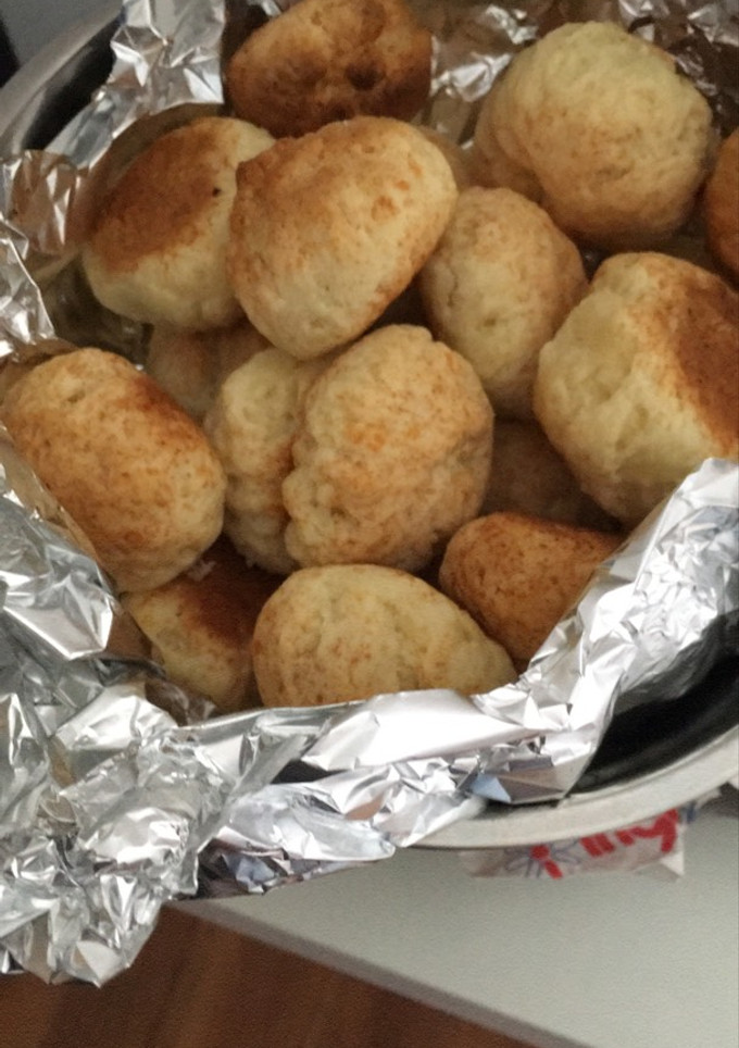 Una foto de Scones salados de queso fáciles, rápidos y ricos (15 minutos)