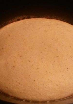 A picture of Jiffy crockpot cornbread.
