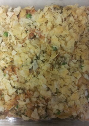 A picture of Yummy Tuna Noodle Casserole.
