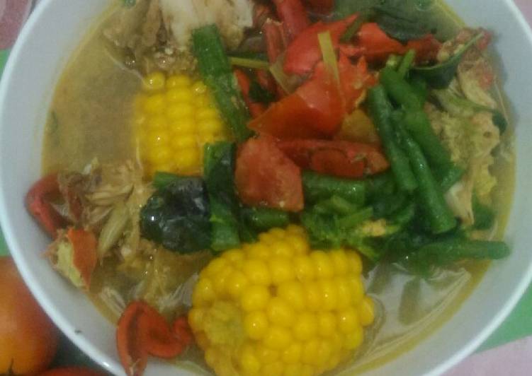 Recipe: Appetizing Sup Rajungan Sayuran