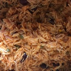 A picture of Basmati Jollof Rice.