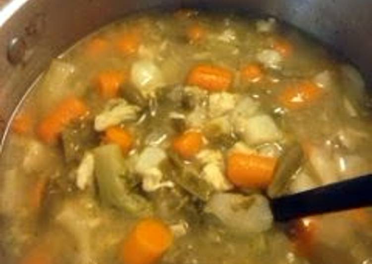 Learn How To Chicken &amp; Vegetable Soup