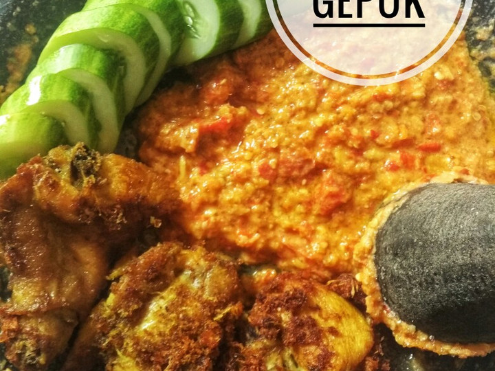 Cara Bikin Ayam gepuk sambel mede Wajib Dicoba