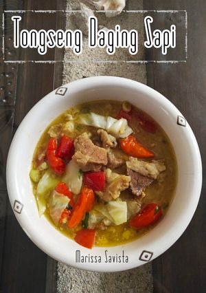 Foto resep 156. Tongseng Daging Sapi (kuah santan)