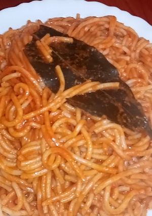 صورة لوصفة سباغيتي بطريقة سهلة وبنينة