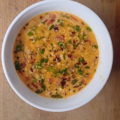 A picture of Dahi tadka.