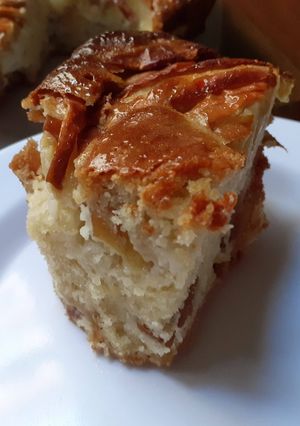 Una foto de Budín de Manzana Fácil