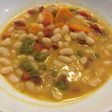 Judías blancas con verduras