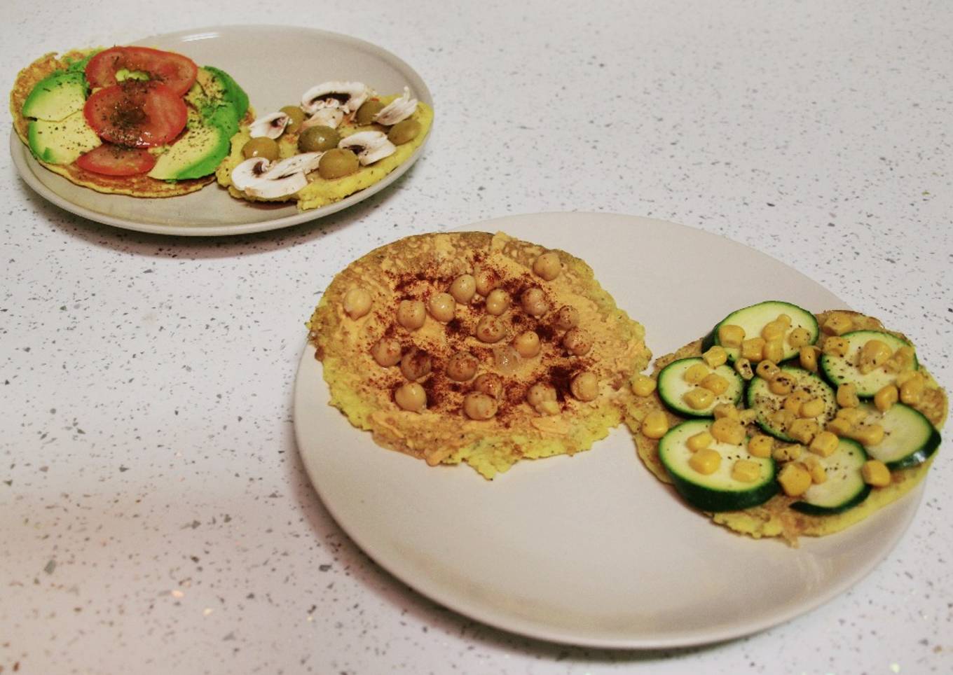 Crepes salados (veganos)