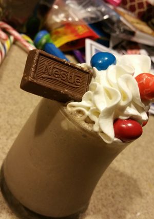 A picture of The Pretty Princess' Milkshake.