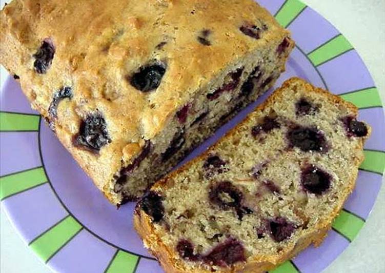 Recipe of Speedy Stacy&#39;s Blueberry Banana Bread