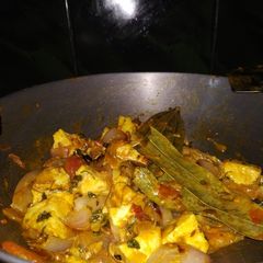 A picture of Paneer Keema kurma Curry.