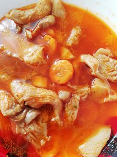 Gomba leves recept fotója