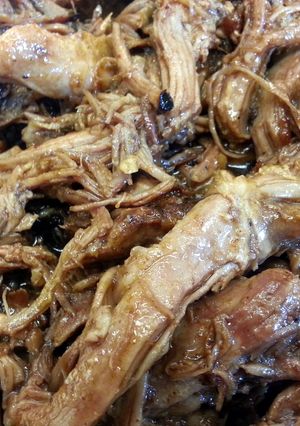 A picture of Coconut & Root Beer Braised Pork Shoulder.
