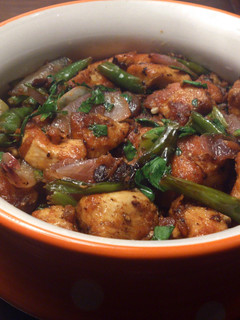 A picture of Celery chicken.