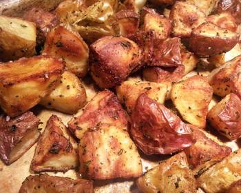 Update, Serving Recipe RosemaryGarlic Roasted Potatoes Yummy