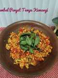 Sambal Penyet Tempe Kemangi