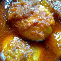 A picture of Egg masala.