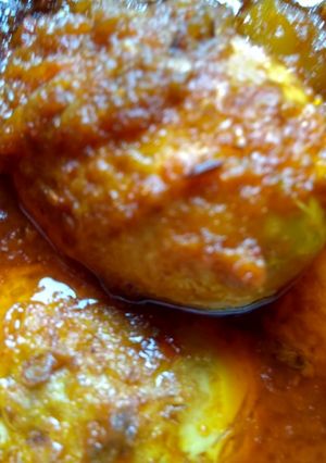 A picture of Egg masala.