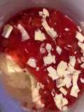 Spagetti Eis Quark Bowl