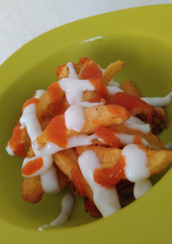 Foto resep Kentang goreng kfc mcd ala Vaganza
