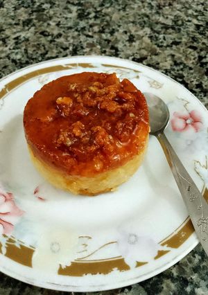 Una foto de Budín de avena integral