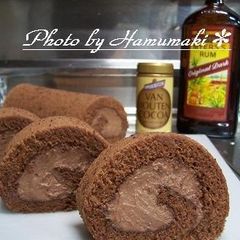 A picture of Simply Made with Cocoa: Chocolate Roll Cake.