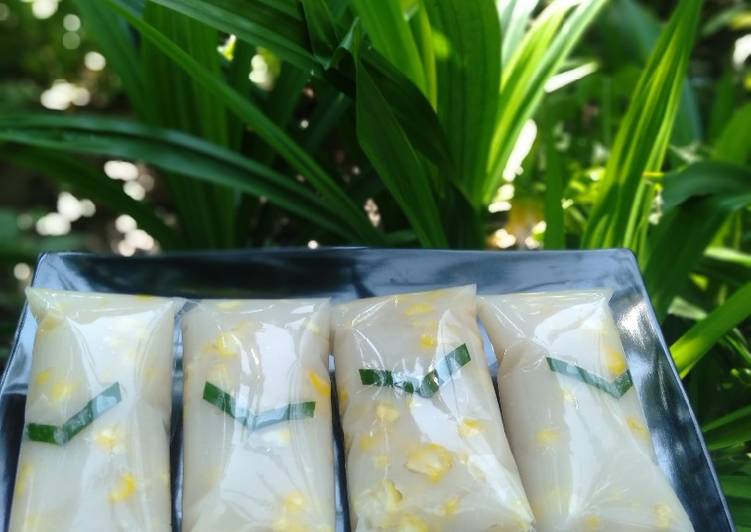 resep cara bikin Nagasari hunkwe 🌽 manis