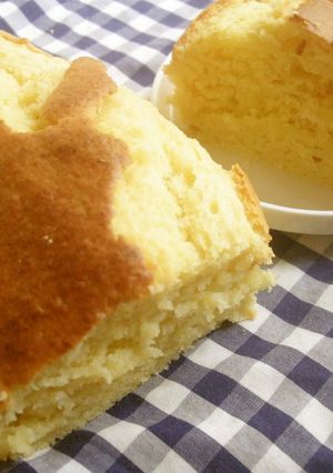 A picture of My Soft and Light Tofu Cake.