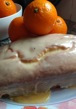 Una foto de Budín de naranja
