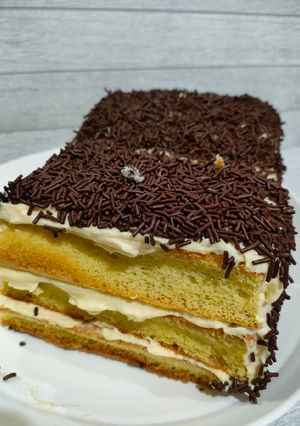 Foto resep Layer Cake with Cream cheese #Keto