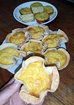 Una foto de Mini Tartas de Choclo y Cebolla