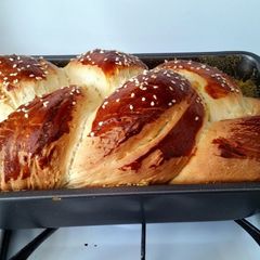 A picture of Twisted Egg Bread.