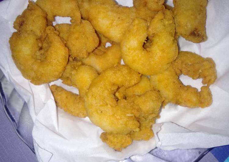 Easiest Way to Cook Yummy Udang goreng tepung simple