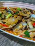 Kerang Batik Jamur Champion Saos Tiram