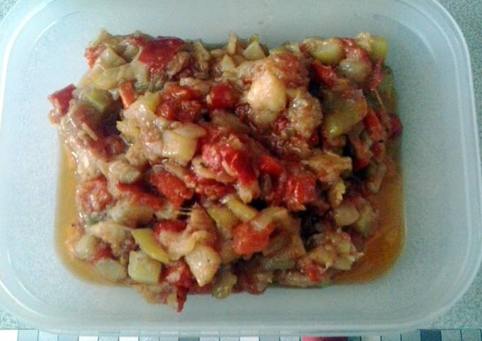 Vegetable sauce (samfaina)