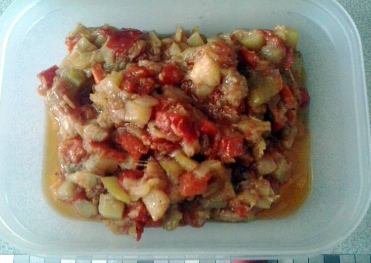 Vegetable sauce (samfaina)