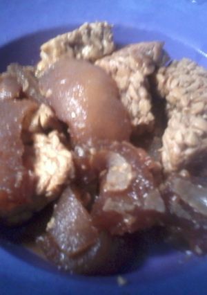 Foto resep tumis cecek + tempe simple