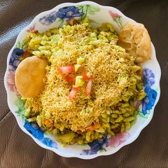 A picture of Kurmura Bhel.