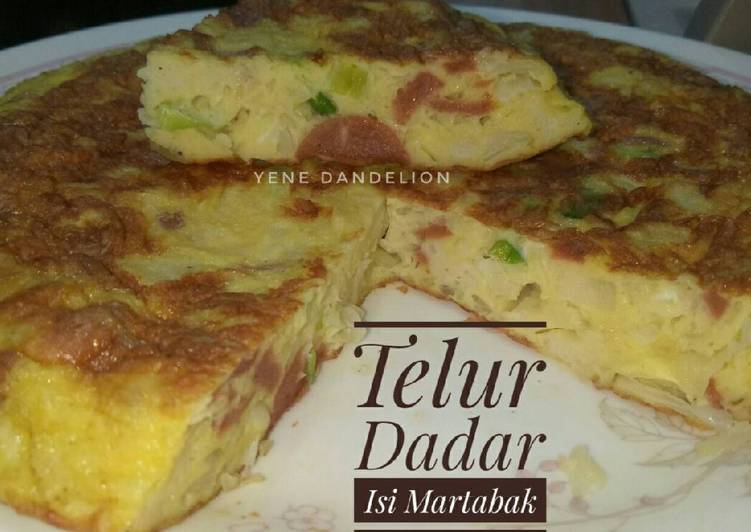 Telur Dadar Isi Martabak #Dandelion