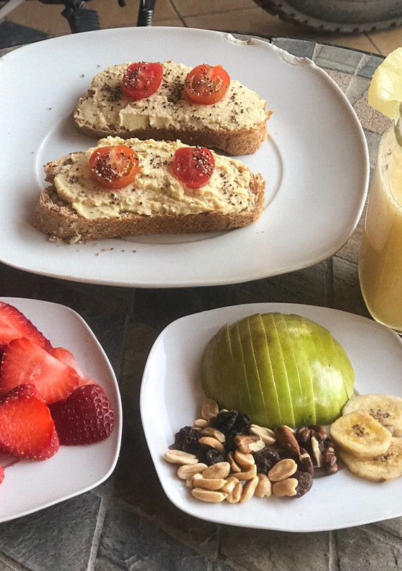 Una foto de Desayuno/Merienda Saludable😍(apto vegan)