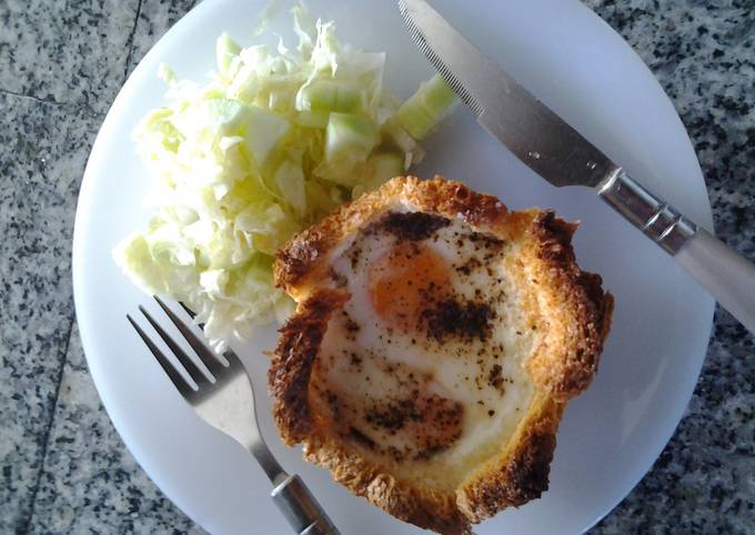 Easiest Way to Prepare Speedy Baked Eggs in the Basket.