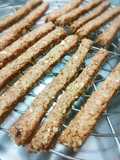 Crunchy Macrobiotic Cinnamon Nut Snack Sticks