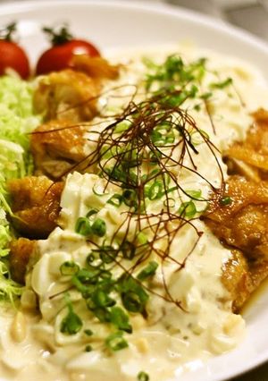 A picture of Miyazaki's Specialty Chicken Nanban.