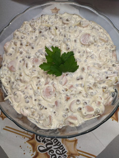 Majonézes lencsesaláta 🍀 recept fotója