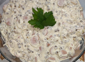 Majonézes lencsesaláta 🍀 recept fotója