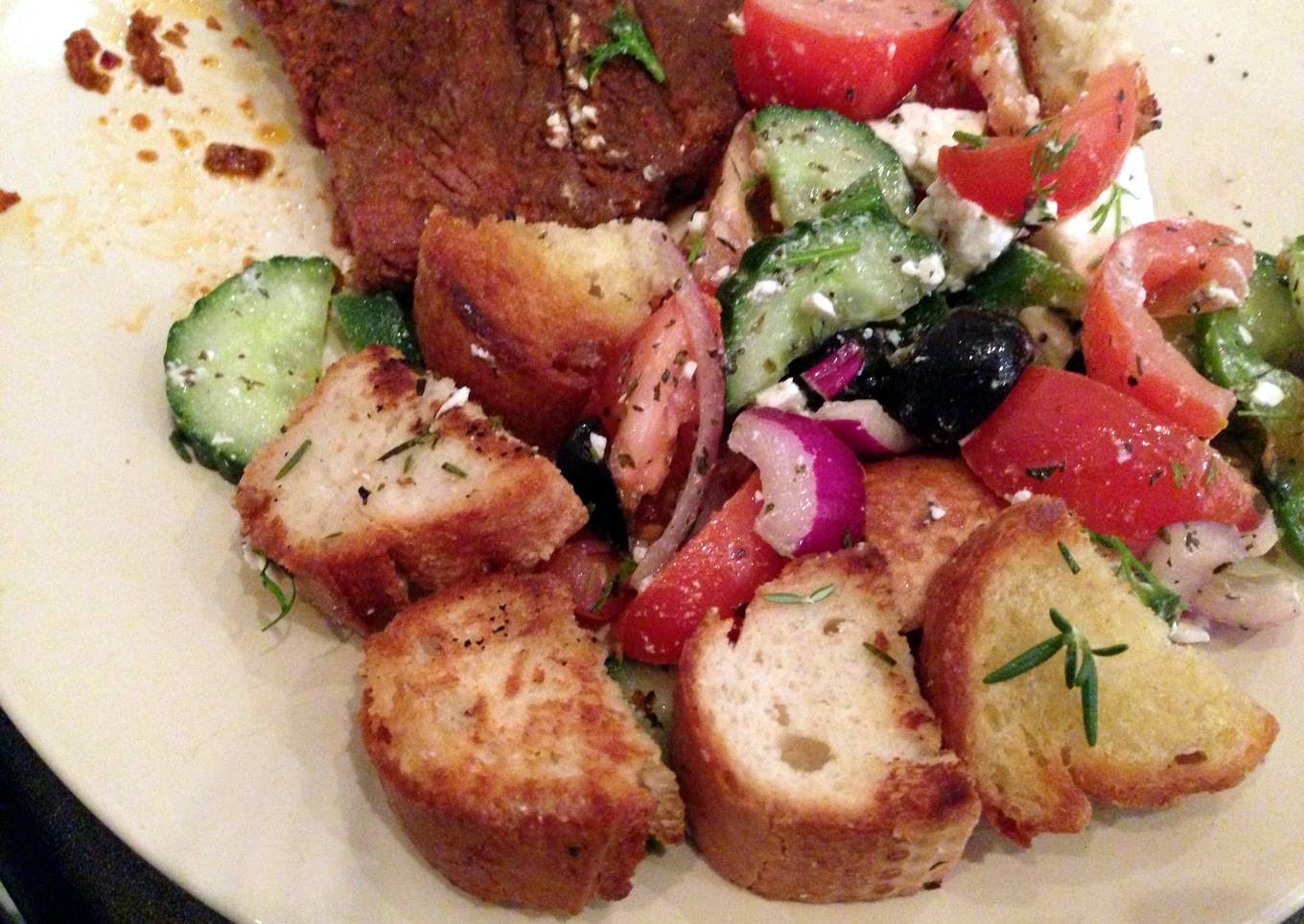 Seasalt and Rosemary Croutons