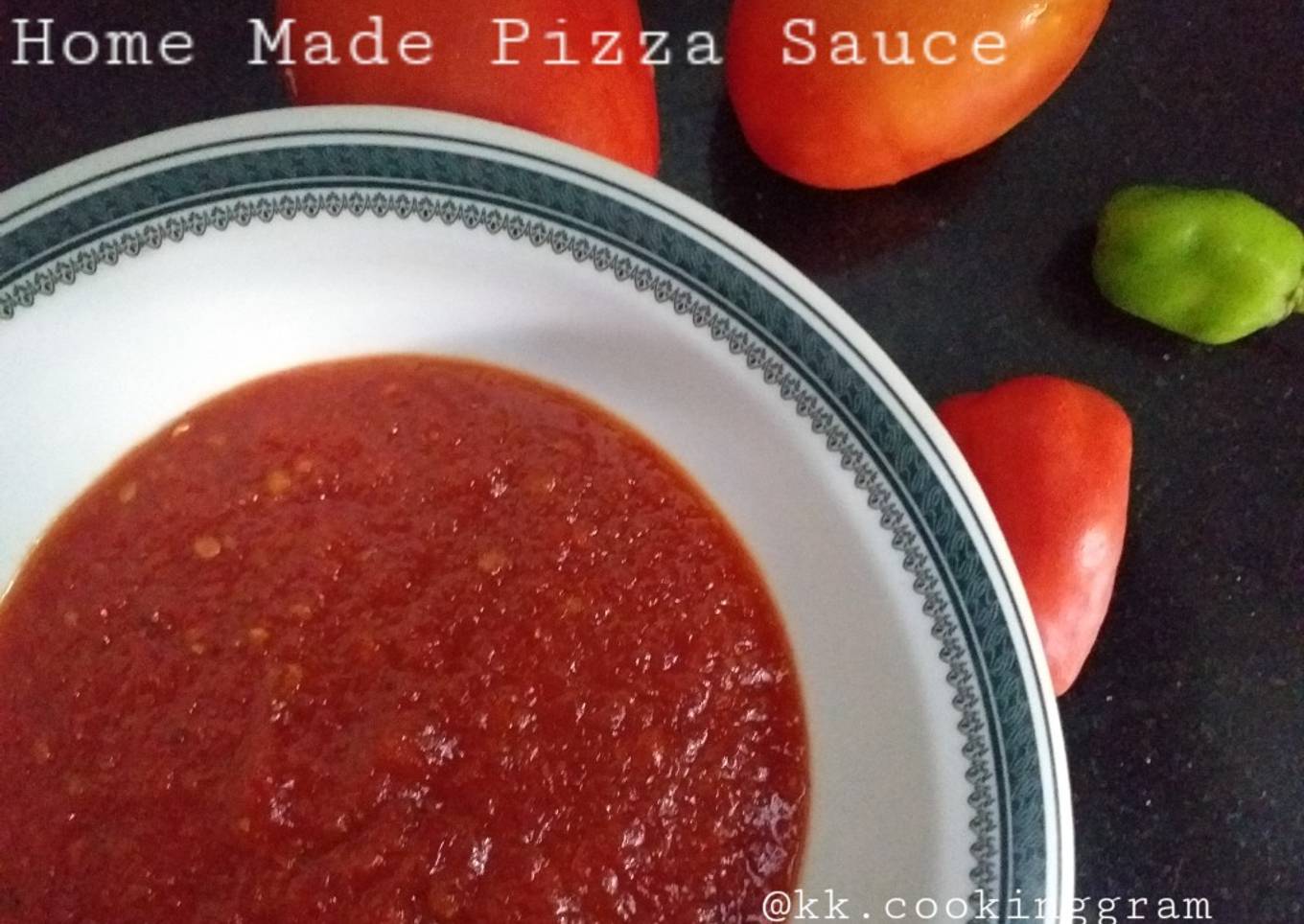 Homemade Pizza Sauce/Tomato Sauce