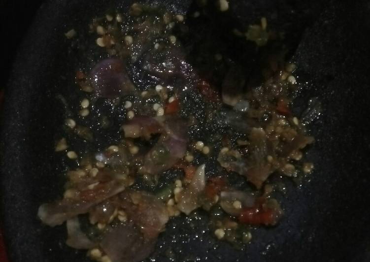 Resep Sambel Plelek, Lezat